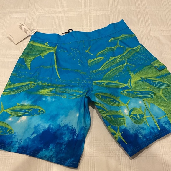 Guy Harvey swimming trunks/baggies size 34 NWT (e) - Picture 6 of 6